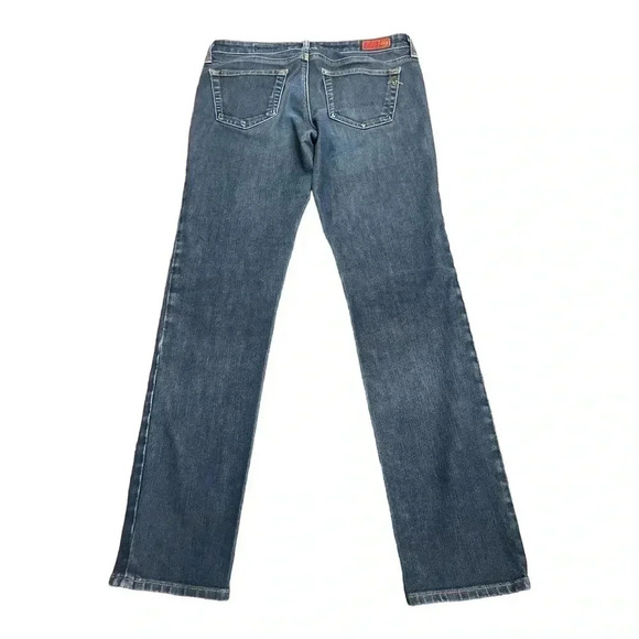 AG Adriano Goldschmied Jeans The Stilt Cigarette Leg Dark Wash Denim Women’s 28R - Picture 2 of 16